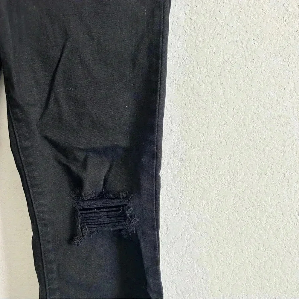 Levi's 724 Straight Crop Jeans |Black Pixel| size 26